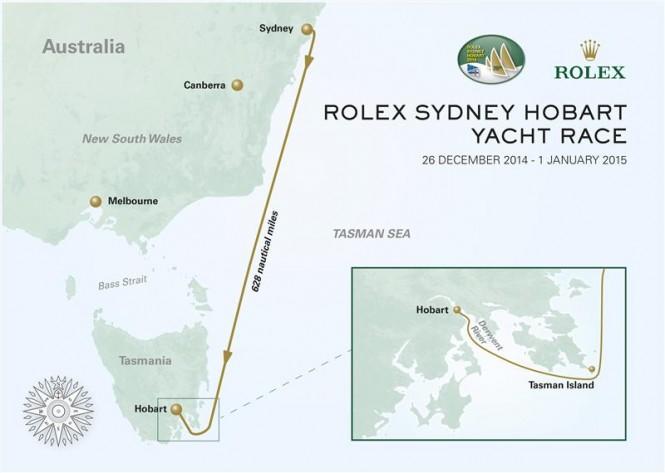 Rolex-Sydney-Hobart-Yacht-Race-Course-Map-Photo-by-Rolex-KPMS-665x473