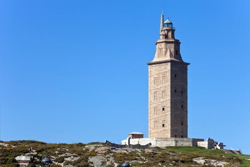 Башня Геркулеса (Torre de Hércules) в Ла-Корунье (6)