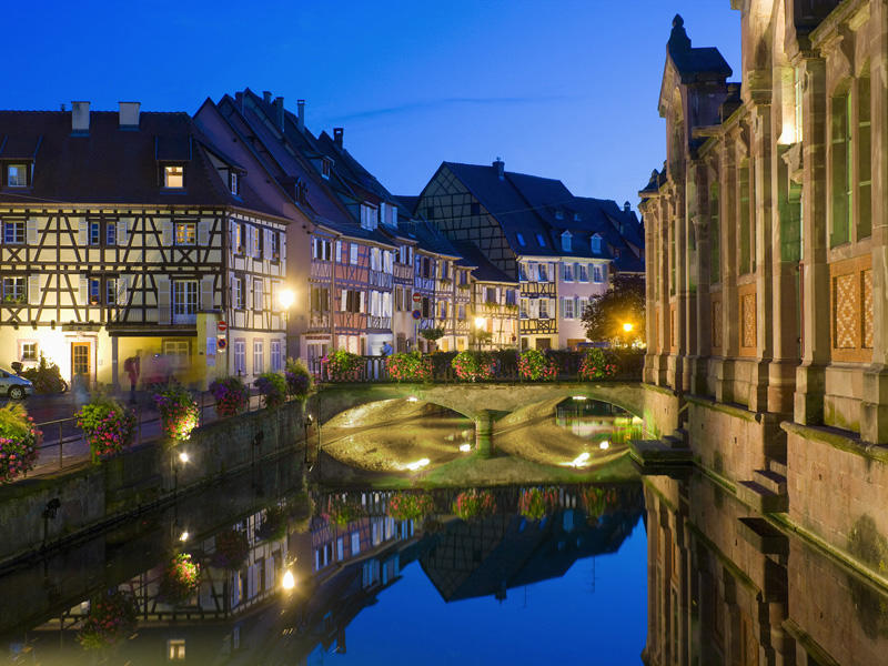 Lauch River in Colmar, France
