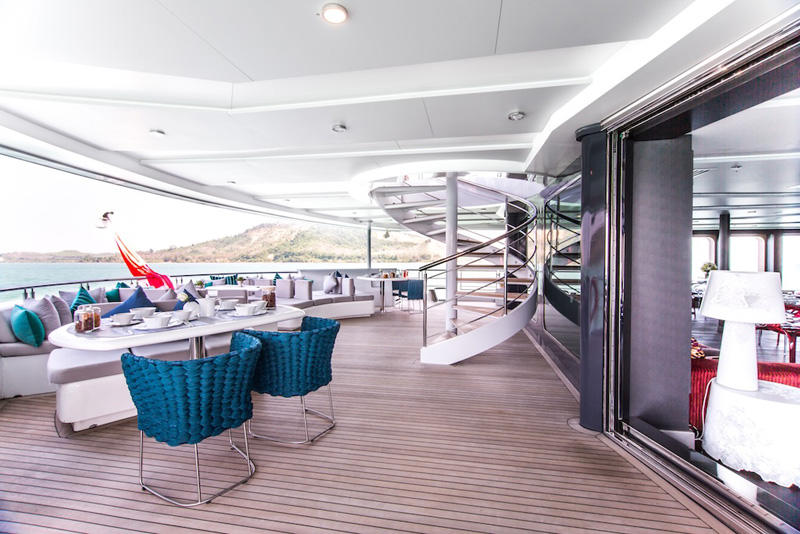 7 Luxury yacht Saluzi-Main Deck Aft