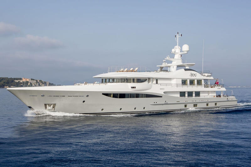 4YOU superyacht by Amels running