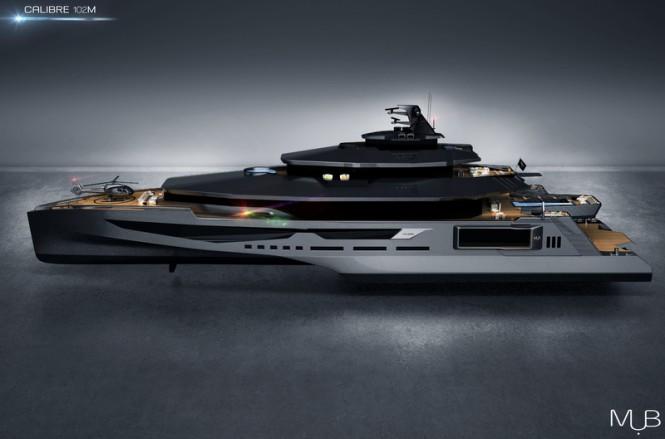 Super-yacht-CALIBRE-Concept-side-view-665x439