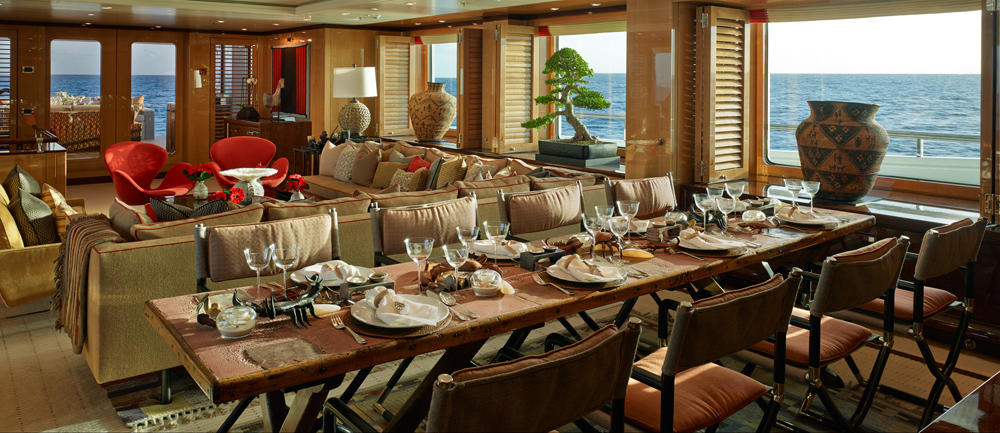 Yacht BELLE AIMEE -  Formal Dining