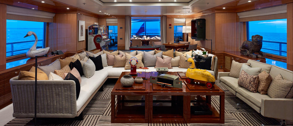 Yacht BELLE AIMEE -  Upper Deck Lounge