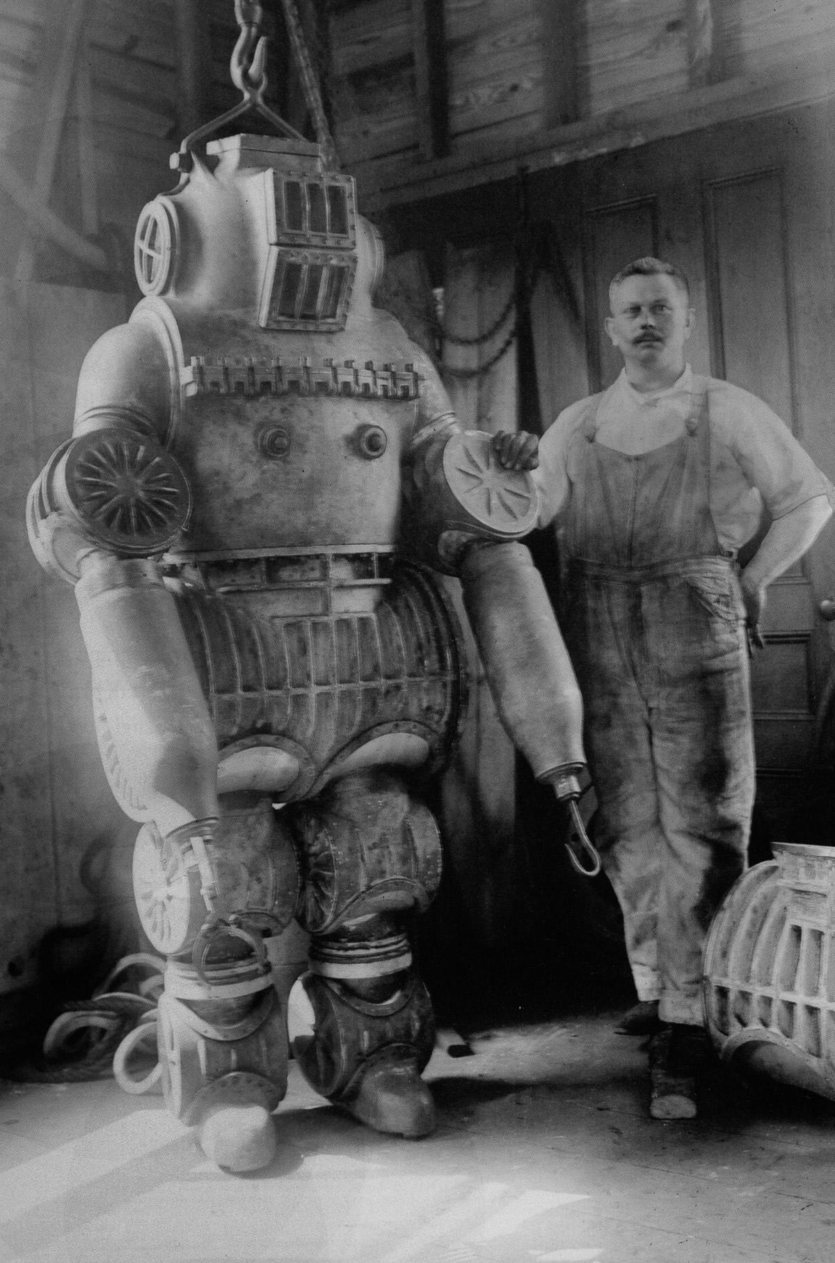 Diver With Diving Suit