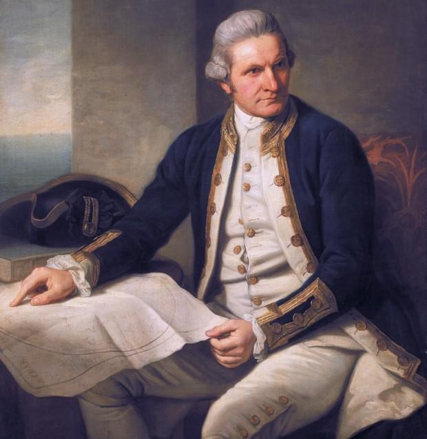 Captain James Cook (1728-1779) *oil on canvas *127 x 101.6 cm *1775-1776