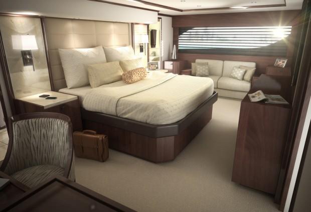 Viking 92 Convertible Yacht - Cabin