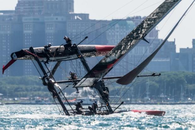08/06/16 - Chicago (USA) - 35th America's Cup Bermuda 2017 - Louis Vuitton America's Cup World Series Chicago - Practice Day 0
