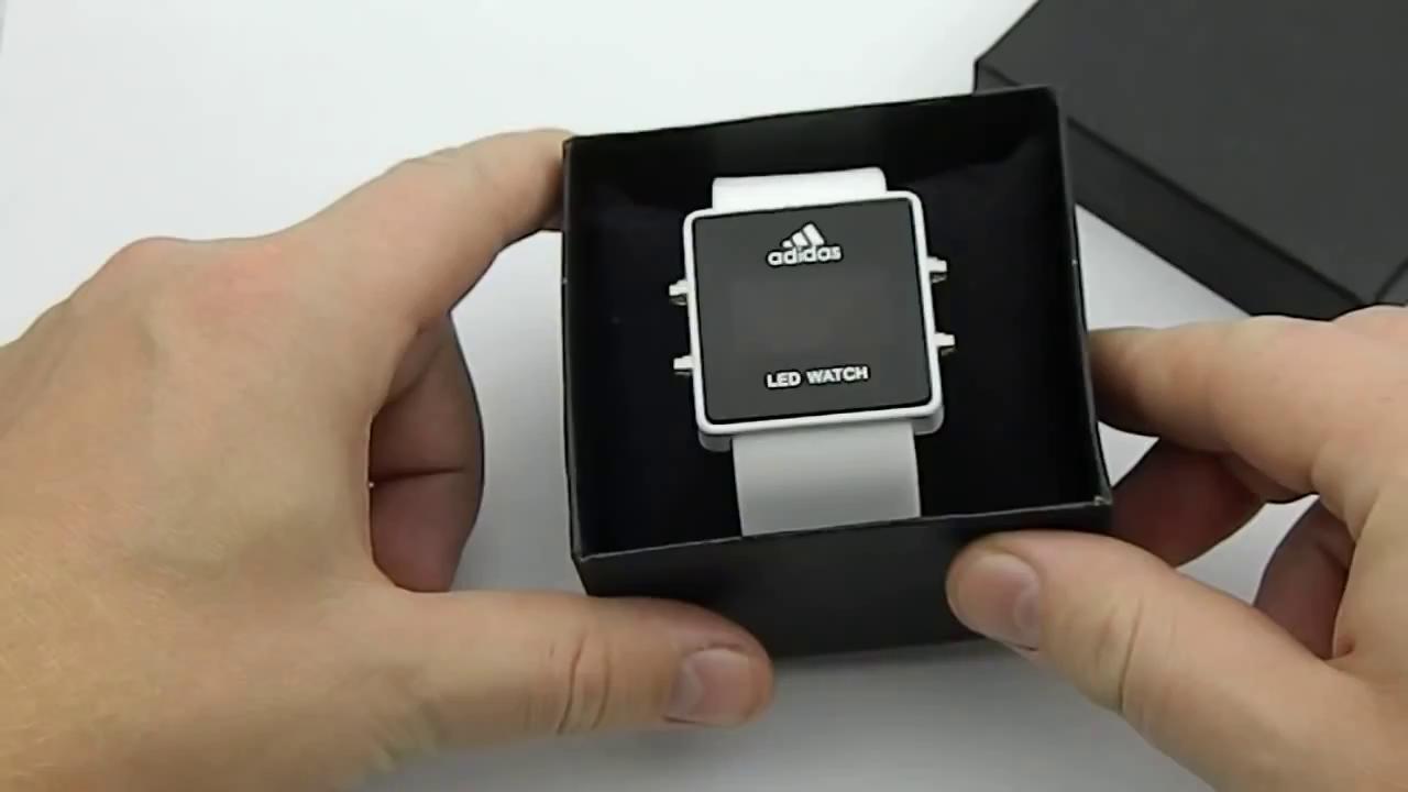 Инструкция часы led adidas led watch