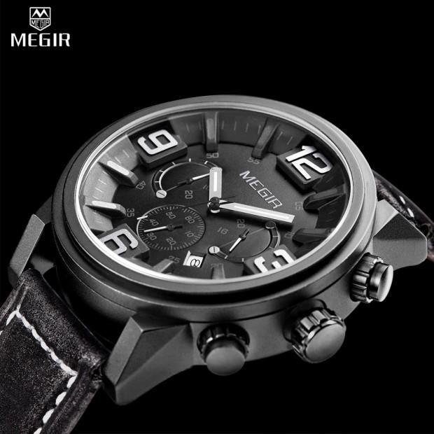 Megir-горячая-кожаный-ремешок-кварцевые-часы-Хронограф-человек-моды-марка-наручные-часы-мужчины-повседневная-аналоговый-новые