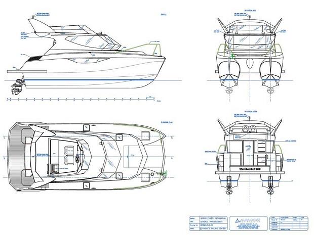 Проект катамарана для самостоятельной постройки чертежи